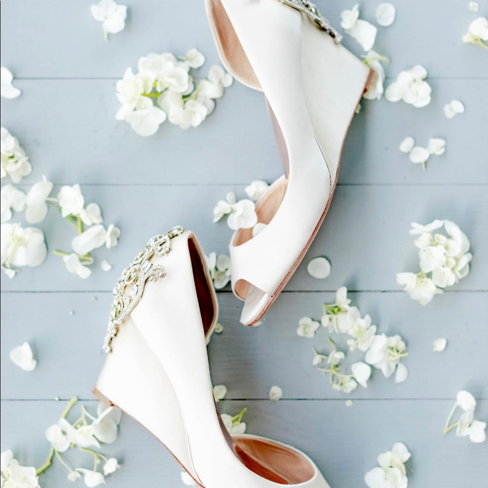 Bagdley Mischka “Meagan” wedge heel - Picture 2 of 9